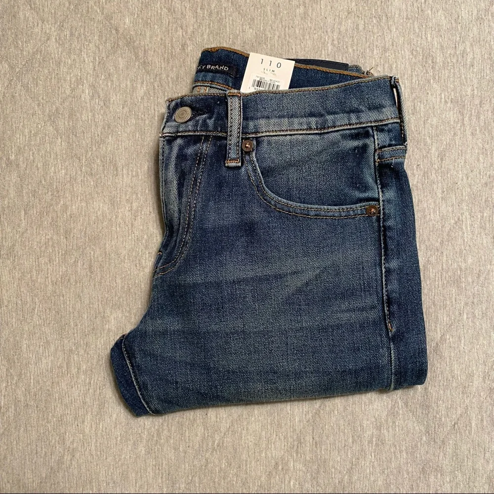 NWT Lucky Brand 110 Slim Beverly Glen Jeans - Picture 12 of 12